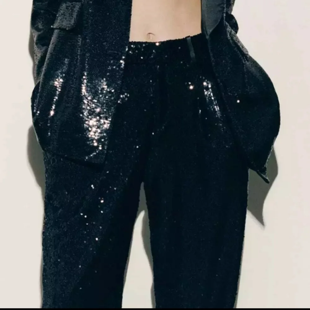Zara Limited edition sequin pants - Picture 4 of 8